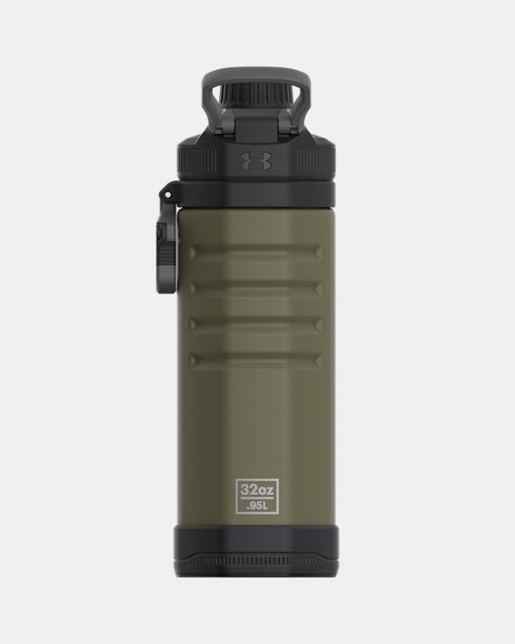 UA Offgrid 32 oz. Water Bottle, Green, pdpMainDesktop image number 2